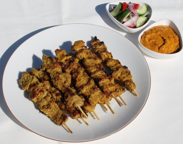 Brochettes 'Mou Satay' - หมูสะเต๊ะ