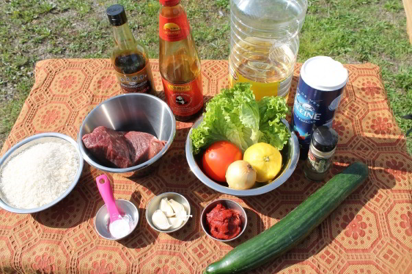 Luc Lac ingredients