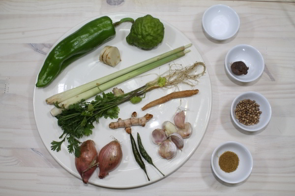 Green Curry Paste Ingredients