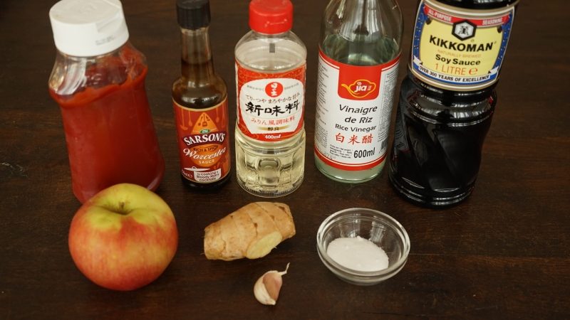 Tonkatsu sauce ingredients
