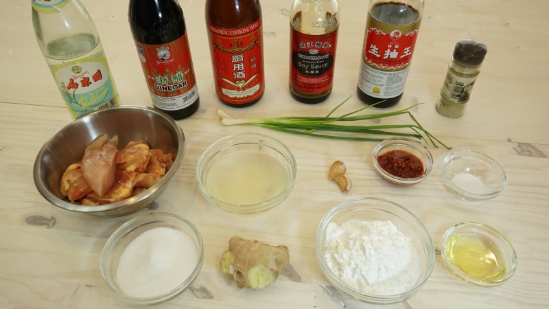 General Tso's Chicken Ingredients