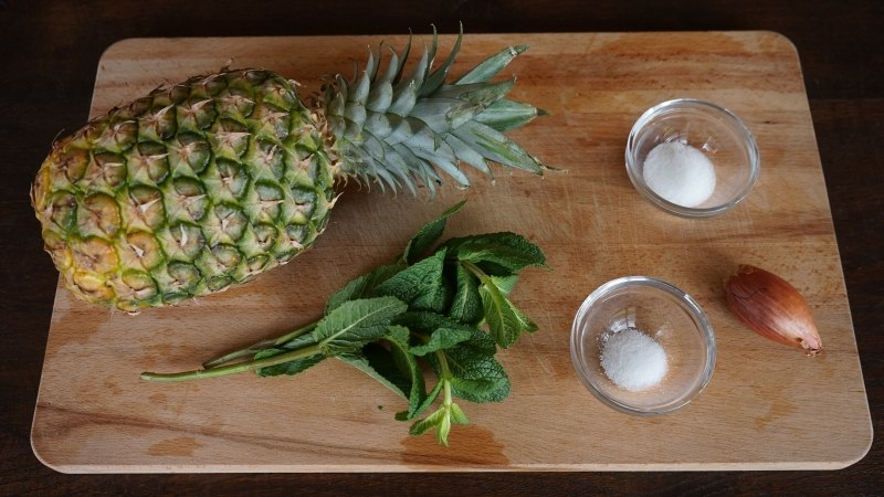 Pineapple Salad Ingredients