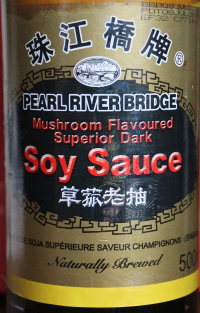 Sauce de soja épaisse saveur champignons 500ml
