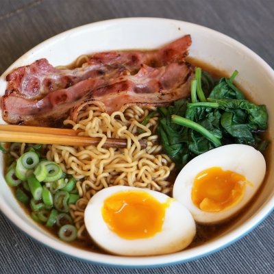 Instant Noodles in Miso Ramen Way: easy, quick to prepare and delicious