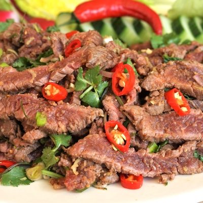 Lao Beef Salad 'Lap Ngoua'