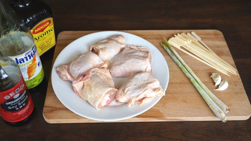 Plancha Chicken Skewers Ingredients