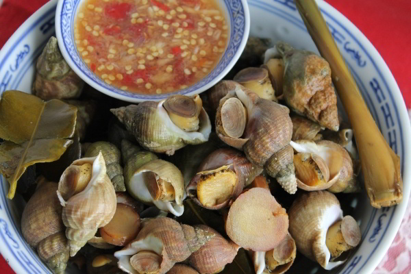Whelks With Aromatic Herbs