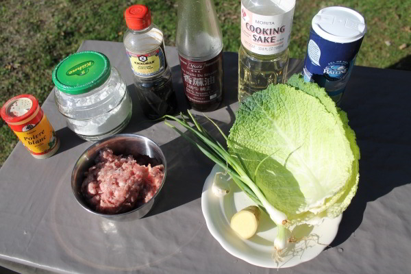 Gyoza Ingredients