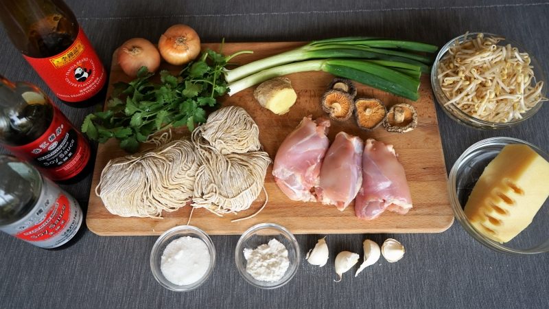 Nouilles chinoises à la feignasse (et au poulet) - Cuisine Ta Mère