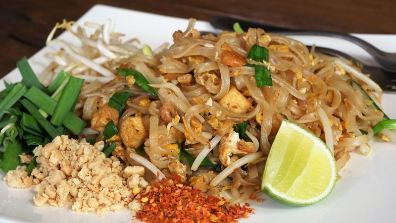 Pad Thai Version Street Food