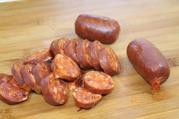 Chorizos (maison si possible)