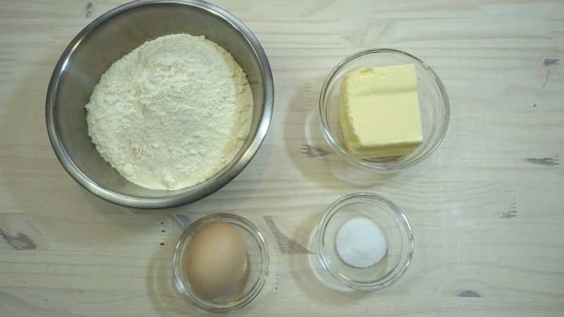 Short Pastry Ingredients