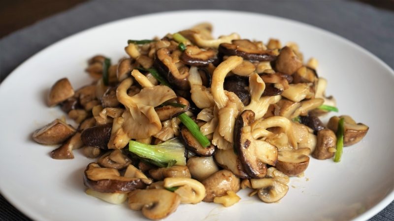 Poêlée de Champignons à la Chinoise