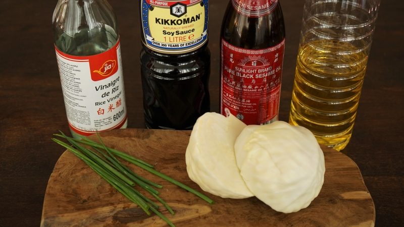 Cabbage salad ingredients