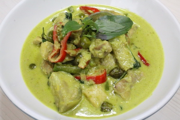 Au curry vert