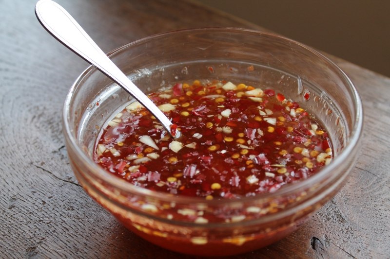 Malt Syrup And Chili Dipping Sauce