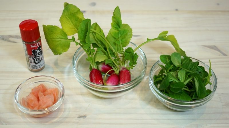 Chicken & Pork Meatballs - Fried Tsukune Ingredients